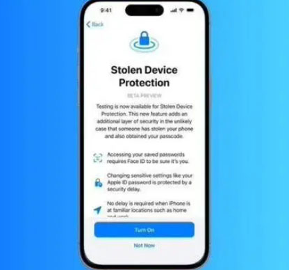 双柏苹果授权维修店分享被盗设备保护功能开启方法 