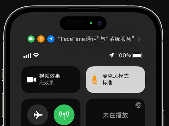 双柏苹果授权维修网点分享iPhone在通话时让你的声音更清晰 