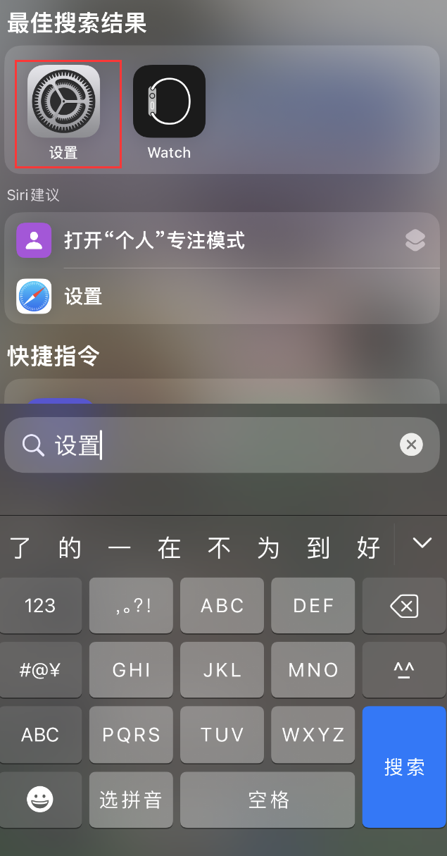 双柏苹果手机维修分享：iPhone 找不到“设置”或“App Store”怎么办？ 