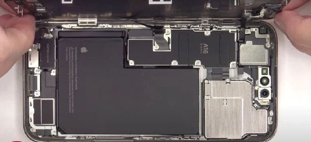 双柏苹果14维修分享看iPhone 14 Pro Max拆解 