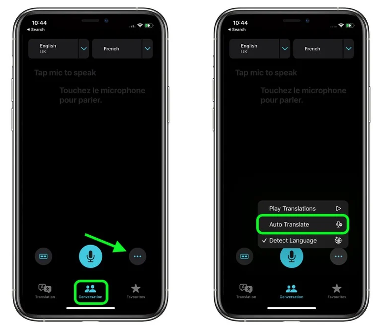 双柏苹果手机维修分享iOS 15 “翻译” App 新改进 