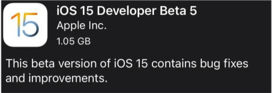 双柏苹果手机维修分享如何升级到iOS15.0 beta5 
